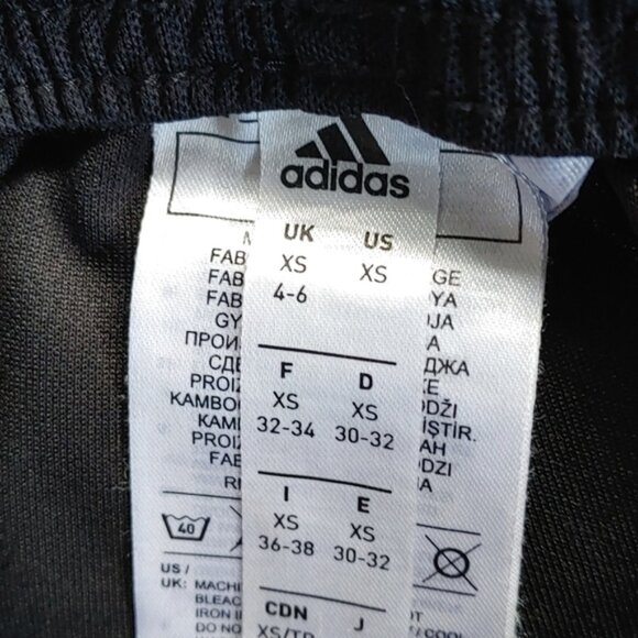Adidas Kids unisex sport Short black size‎ XS - Picture 6 of 6